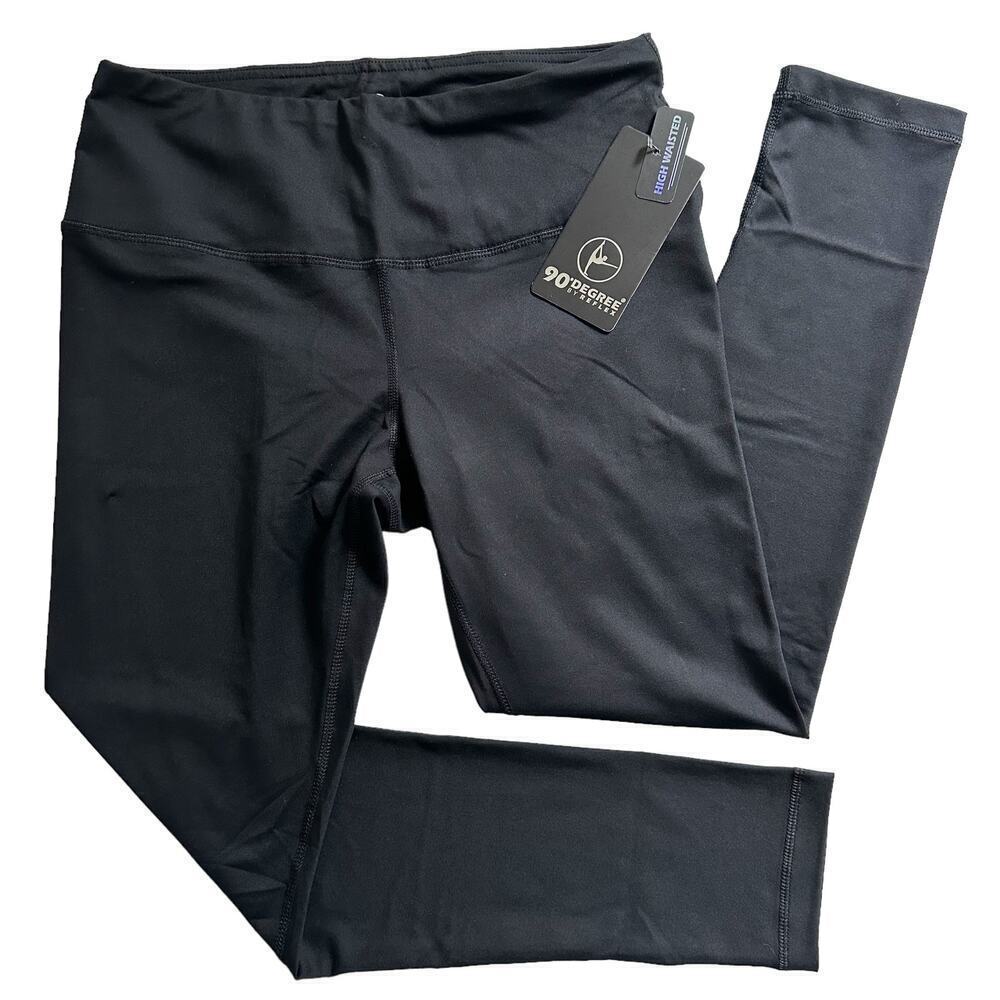 NWT 90 Degree “Prove Them Wrong” Leggings Black XL